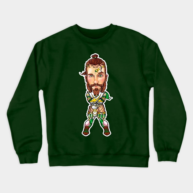 Sailor Chibi Boy Jupiter Crewneck Sweatshirt by liloarpen